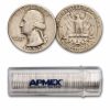 1953-S Washington Quarter 40-Coin Roll Avg Circ