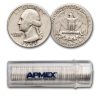 1953 Washington Quarter 40-Coin Roll Avg Circ