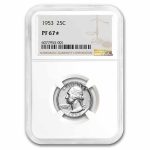 1953 Washington Quarter PF-67* (Star) NGC
