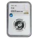 1953 Washington Quarter PF-68 NGC
