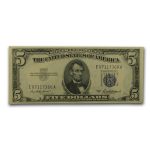 1953's $5.00 Silver Certificate XF