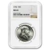 1954 Franklin Half Dollar MS-65 NGC