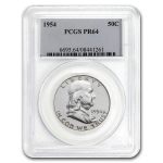 1954 Franklin Half Dollar PR-64 PCGS