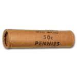 1955-D Lincoln Cent 50-Coin Roll BU