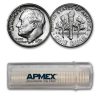 1955-D Roosevelt Dime 50-Coin Roll BU