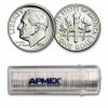 1955 Roosevelt Dime 50-Coin Roll Proof