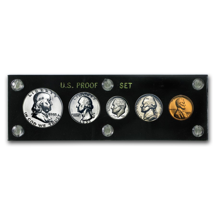1955 U.S. Proof Set (Hard Plastic Holder)
