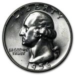 1956-D Washington Quarter BU