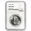 1956 Franklin Half Dollar MS-65 NGC (FBL)