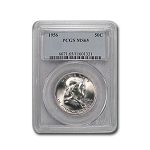 1956 Franklin Half Dollar MS-65 PCGS