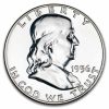 1956 Franklin Half Dollar Proof (Type-II) 3 Feathers