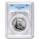 1956 Franklin Half Dollar Type-II PR-68 PCGS