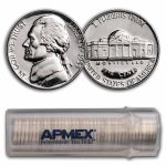 1956 Jefferson Nickel 40-Coin Roll Proof