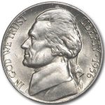 1956 Jefferson Nickel BU
