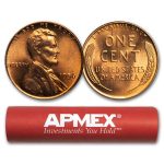 1956 Lincoln Cent 50-Coin Roll BU