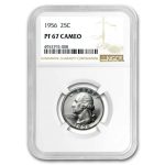 1956 Washington Quarter PF-67 CAM NGC