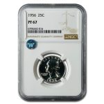 1956 Washington Quarter PF-67 NGC