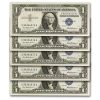 1957 $1.00 Silver Certificate CU (Fr#1619) 9 Consecutive