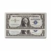 1957-A $1.00 Silver Certificate CCU (Fr#1620) 2 Consecutive