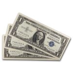1957-A $1.00 Silver Certificate CCU (Fr#1620) 3 Consecutive