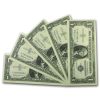 1957-B $1.00 Silver Certificate CCU (Fr#1621) 5 Consecutive