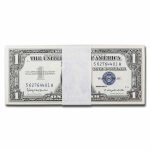 1957-B $1.00 Silver Certificate CU (Fr#1621) 50 Consecutive
