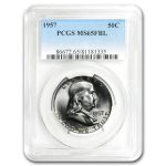1957 Franklin Half Dollar MS-65 PCGS (FBL)