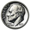 1957 Roosevelt Dime Gem Proof