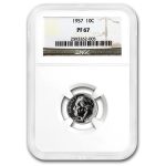 1957 Roosevelt Dime PF-67 NGC