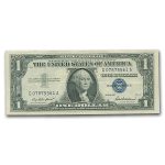 1957s $1.00 Silver Certificate AU