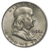1958-D Franklin Half Dollar Fine/AU
