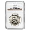 1958-D Franklin Half Dollar MS-64 NGC (FBL)
