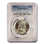 1958-D Franklin Half Dollar MS-64 PCGS