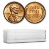 1958-D Lincoln Cent 50-Coin Roll Avg Circ