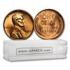 1958-D Lincoln Cent 50-Coin Roll BU
