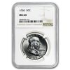 1958 Franklin Half Dollar MS-64 NGC