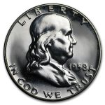 1958 Franklin Half Dollar Proof
