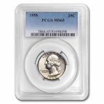 1958 Washington Quarter MS-65 PCGS