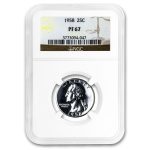 1958 Washington Quarter PF-67 NGC