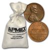 1959-1982 Copper Lincoln Cent 5000 Coin Bag ($50 FV) Avg Circ