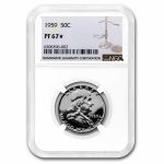 1959 Franklin Half Dollar PF-67* NGC