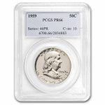1959 Franklin Half Dollar PR-66 PCGS