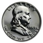 1959 Franklin Half Dollar Proof