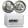 1960-D Franklin Half Dollar 20-Coin Roll BU