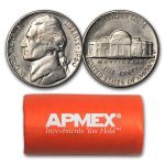 1960-D Jefferson Nickel 40-Coin Roll BU