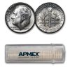 1960-D Roosevelt Dime 50-Coin Roll BU