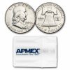 1960 Franklin Half Dollar 20-Coin Roll Avg Circ