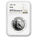 1960 Franklin Half Dollar PF-66 NGC