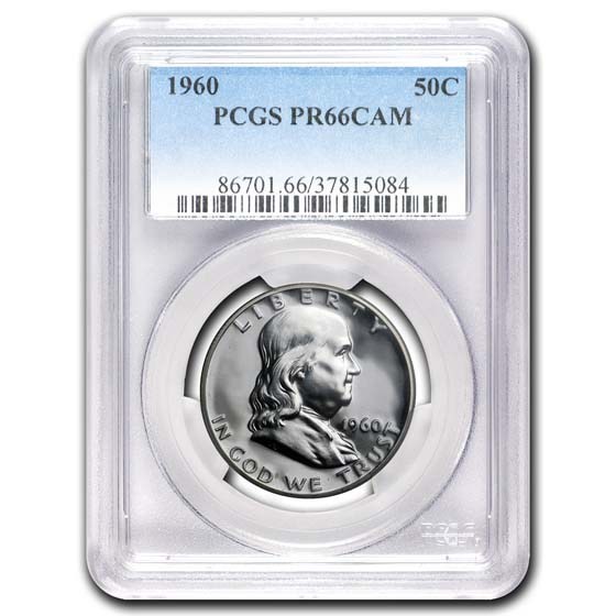 1960 Franklin Half Dollar PR-66 CAM PCGS