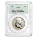1960 Franklin Half Dollar PR-68 PCGS
